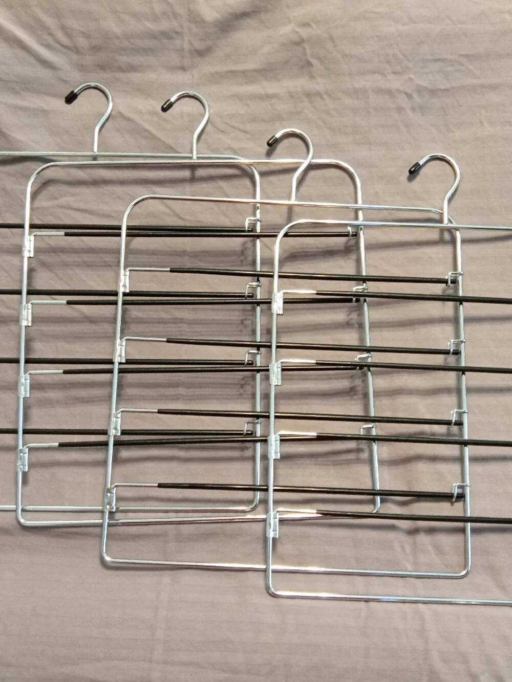 Container Store 4-Tier Swing-Arm Pant Hanger (Closet or Craft Organizer)